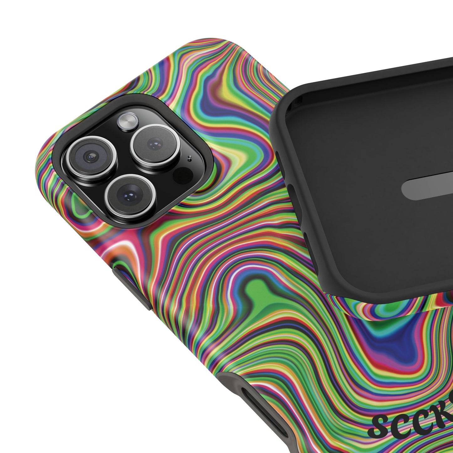 Acid Swirl Phone Case for Apple