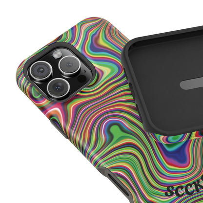Acid Swirl Phone Case for Apple