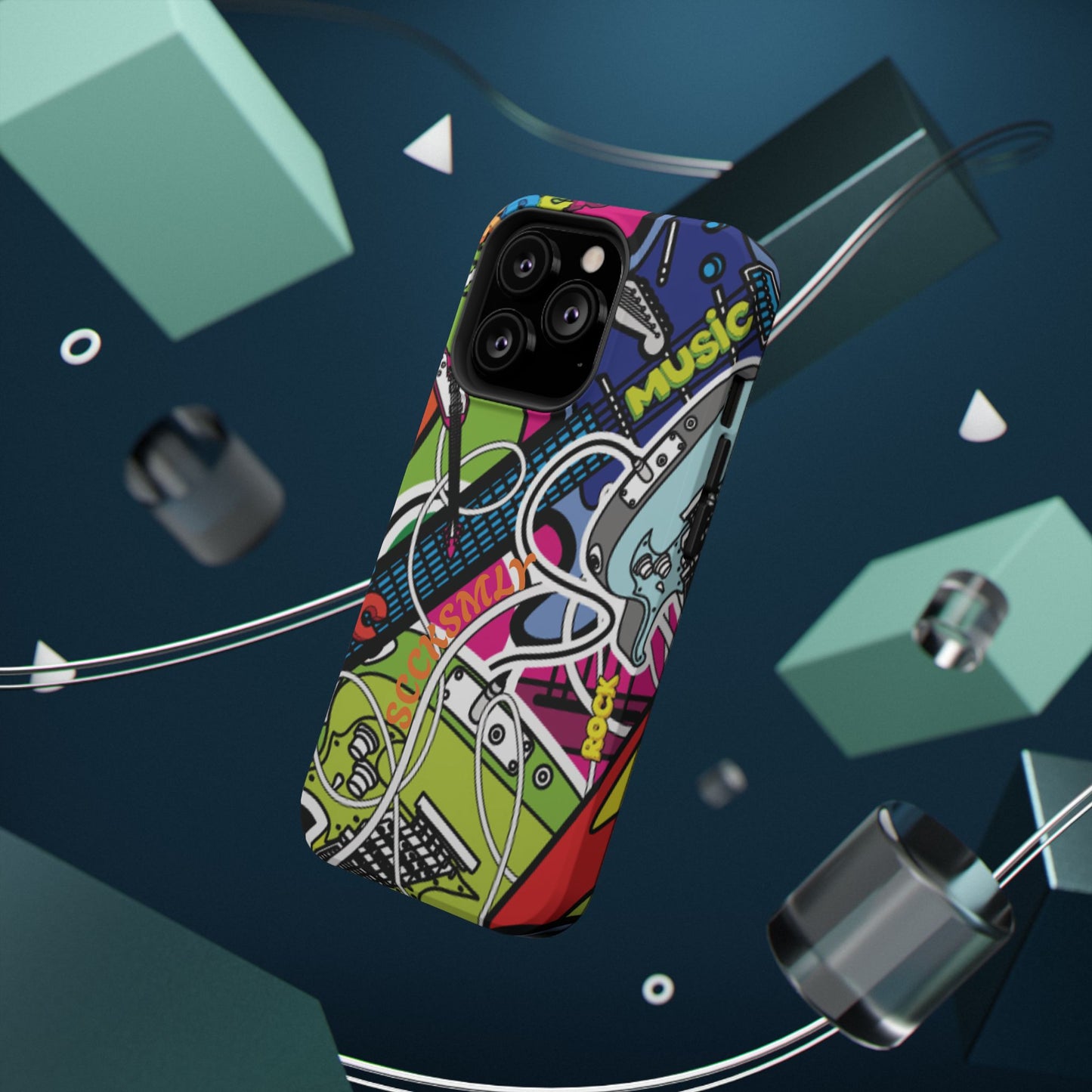 KaleidoWoah Tough Phone Case for Apple