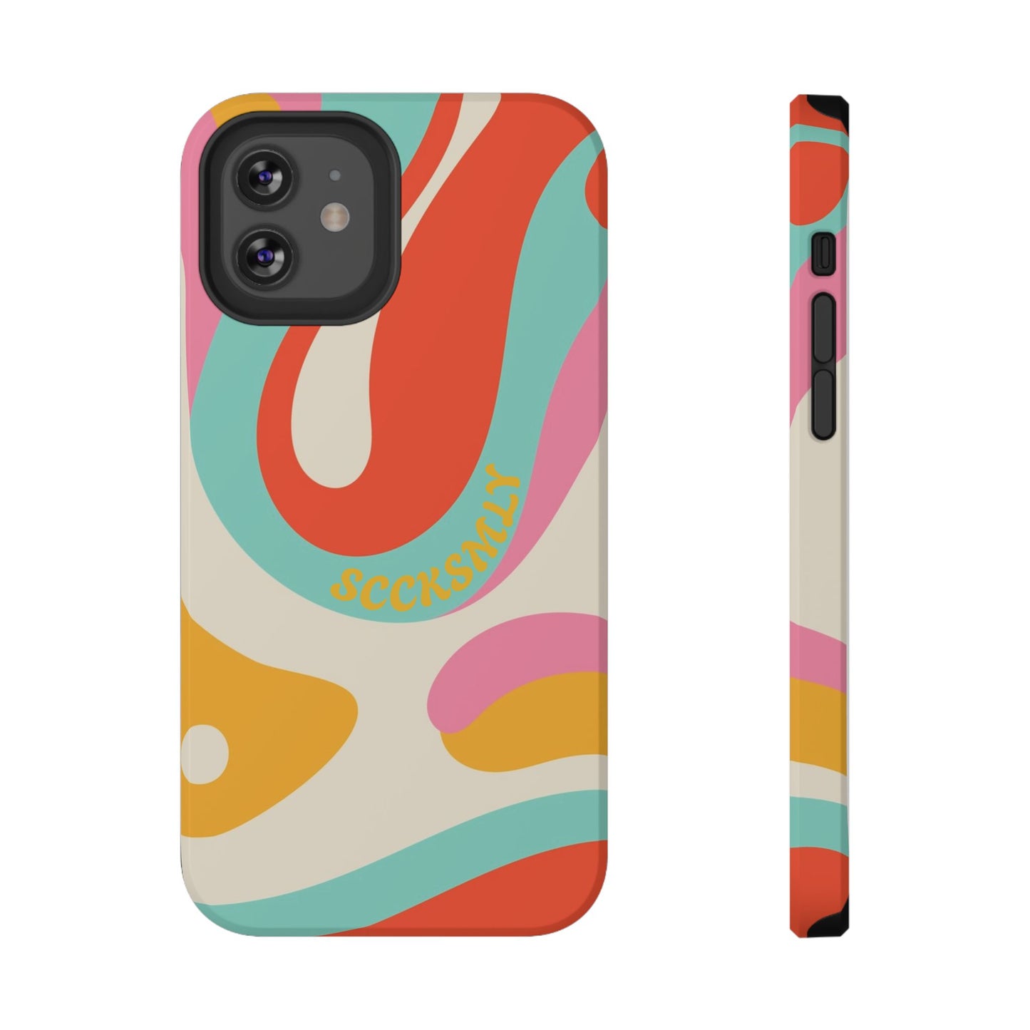 Psychodelic Acid Swirl Phone Case for Apple