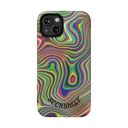 Acid Swirl Phone Case for Apple