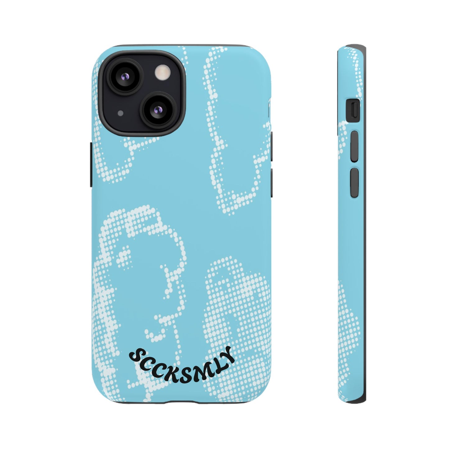 Comic Dot Sky Tough Phone Case for Apple
