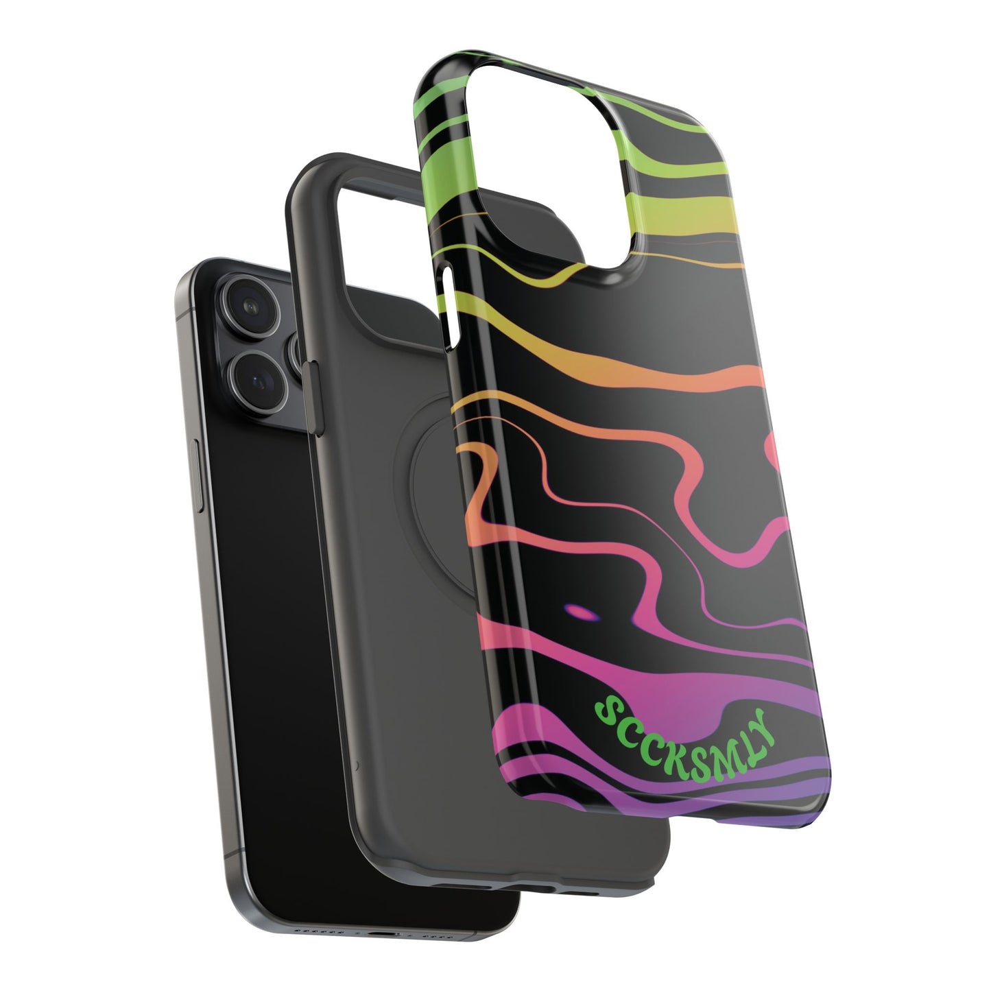 Dark Rainbow Phone Case for "IOS or Apple"