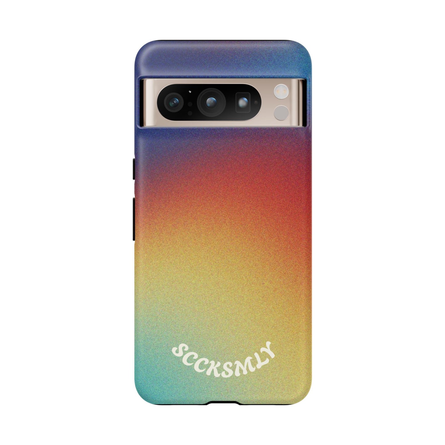 Faded Sunset Aura Tough Phone Case for Google Pixel