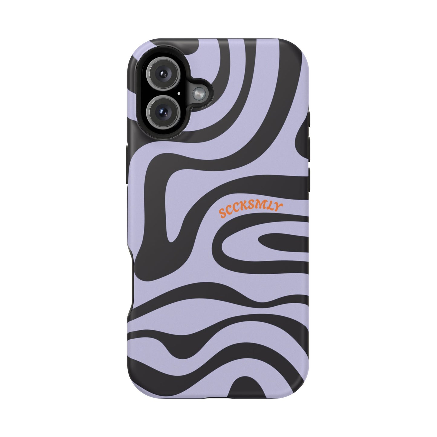 Purple Swirl Phone Case for "IOS or Apple"