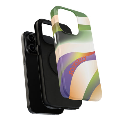 Green Waves Phone Case for Apple