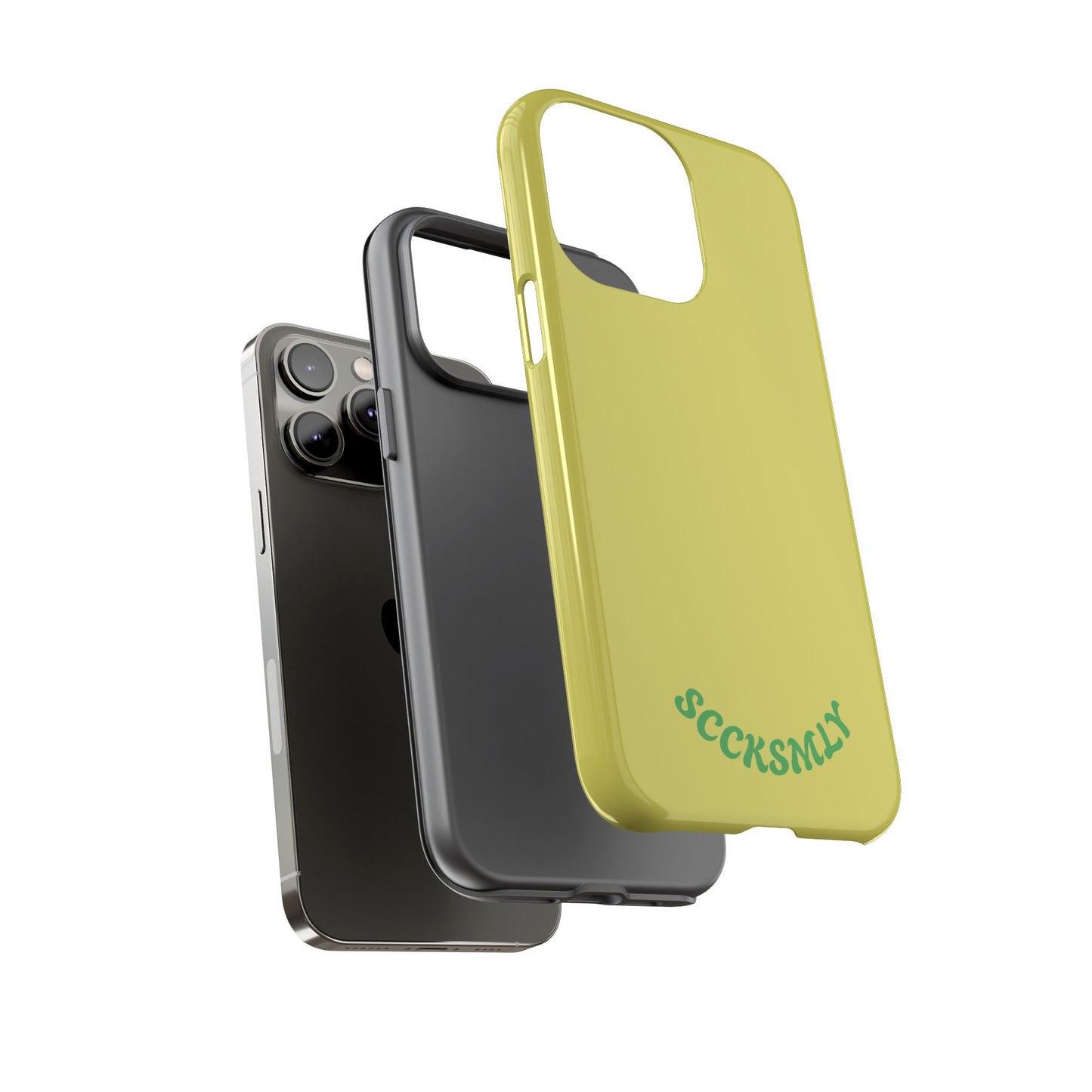SOLID Lemon Pop Tough Case for Apple