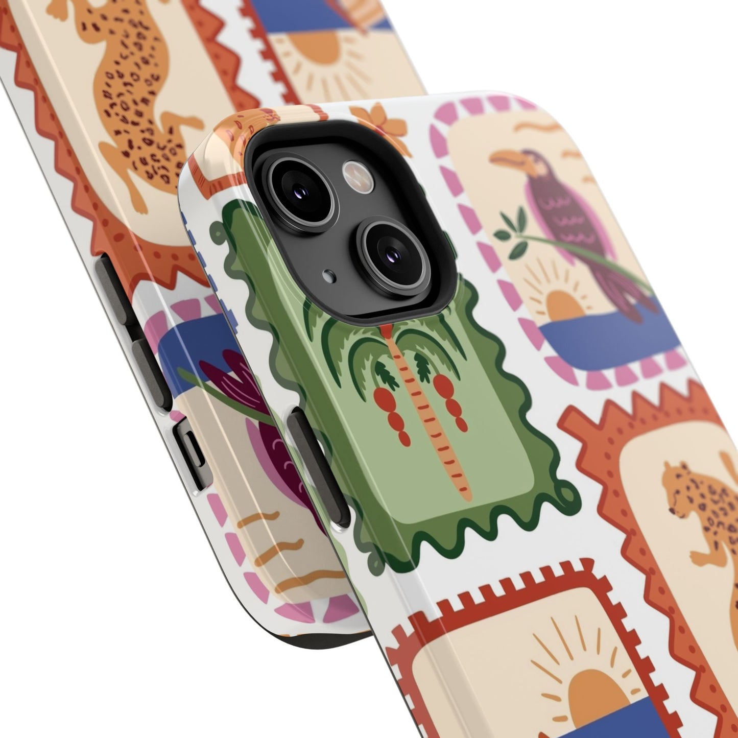 Tropical Print Phone Case for Apple