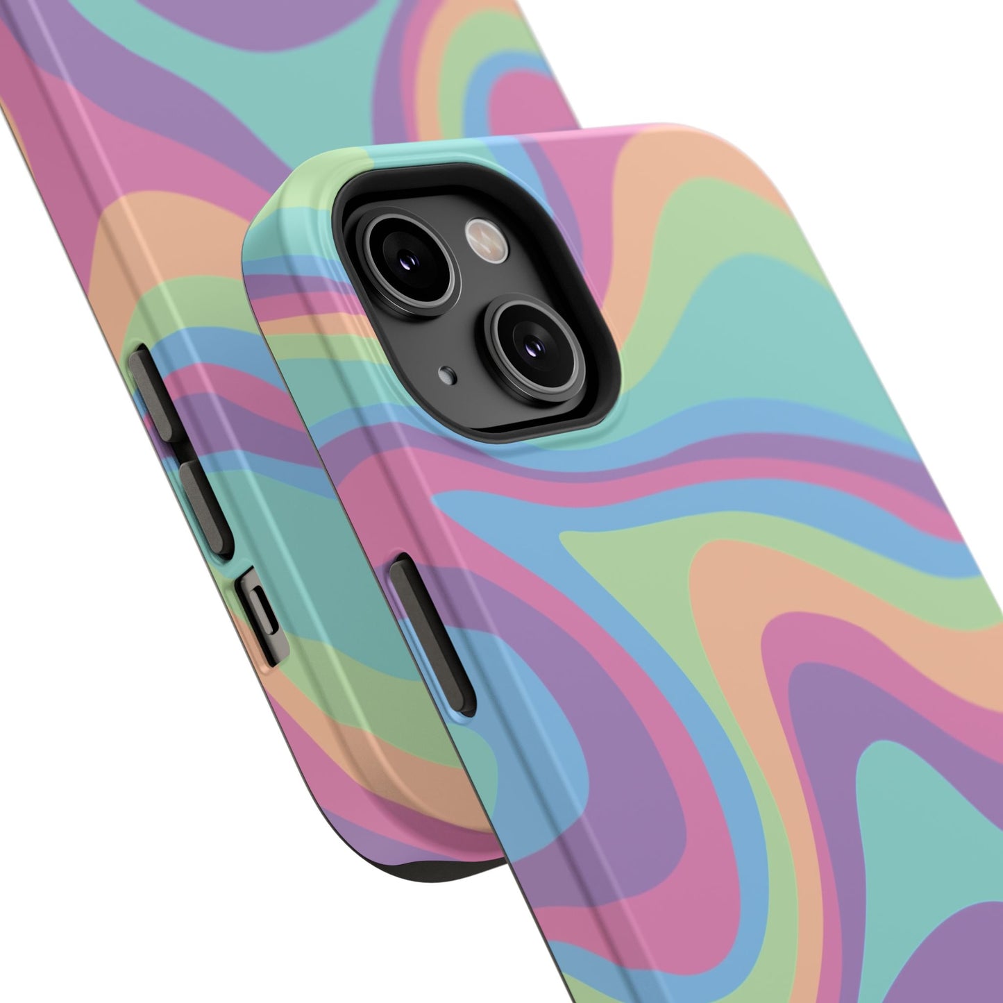 Pastel Swirl Phone Case for Apple