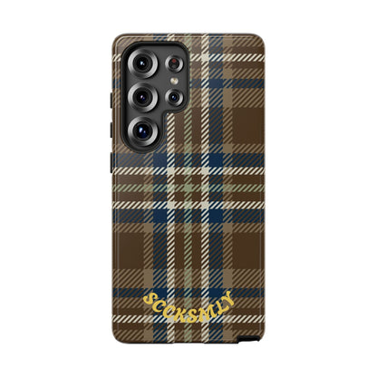 Earth and Sky Plaid Phone Case for Samsung