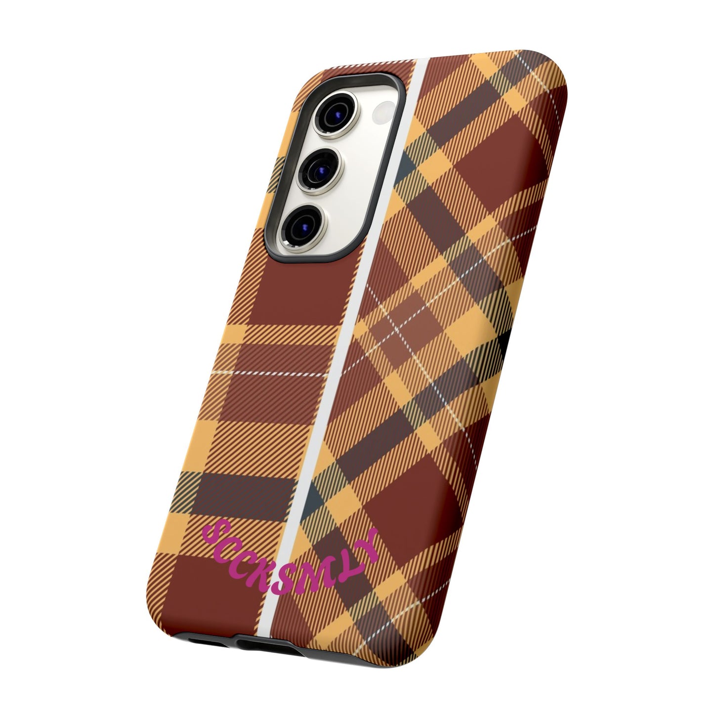 Autumn Plaid Phone Case for Samsung