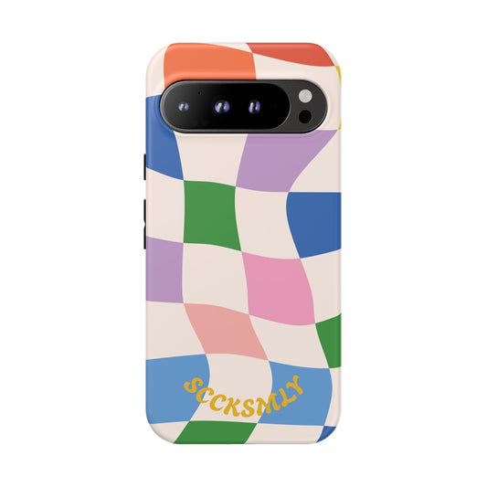 Checker Flicker Phone Case for Google Pixel