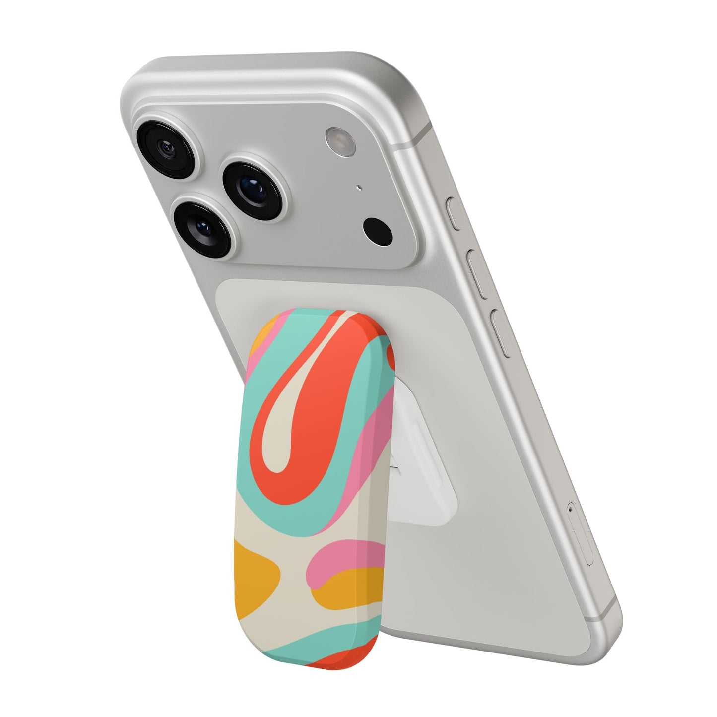 Clickit Psychodelic Acid Swirl Phone Stand
