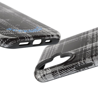 Smoky Grungy Plaid Phone Case for Apple
