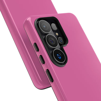 SOLID Sweet Static Pink Tough Case for Samsung