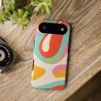 Psychodelic Acid Swirl Phone Case for Apple