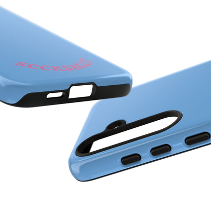 SOLID Blue Candie Tough Case for Samsung