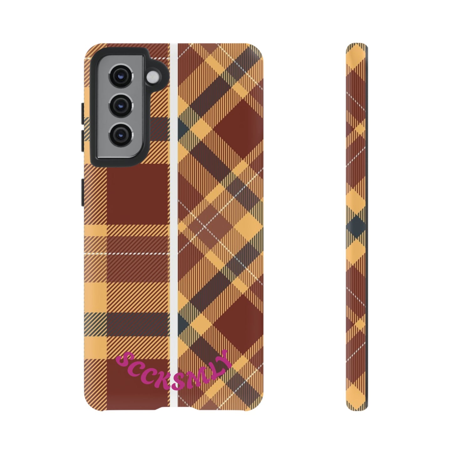 Autumn Plaid Phone Case for Samsung