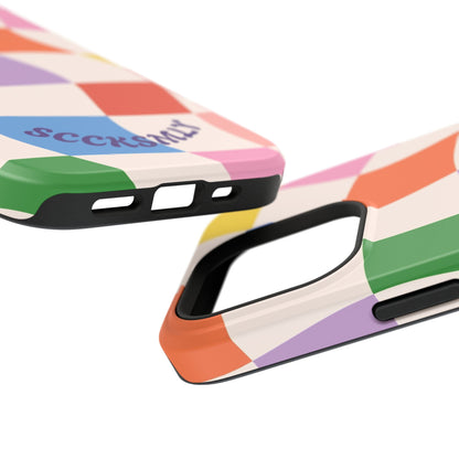 Checker Flicker Phone Case Apple