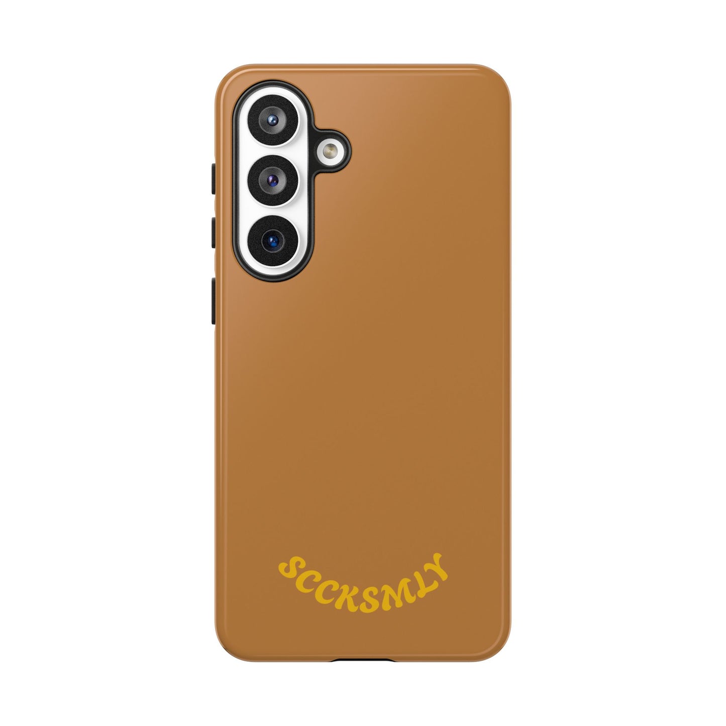 SOLID Spice Caramel Tough Case for Samsung