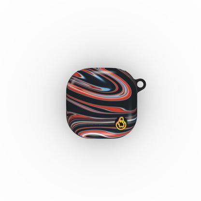 Navy Swirl Samsung Buds Tough Case
