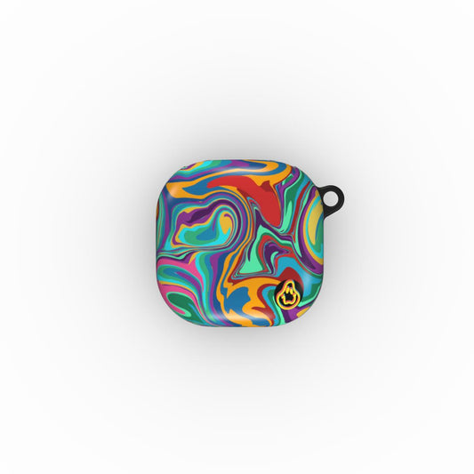 Tropical Swirl Samsung Buds Tough Case