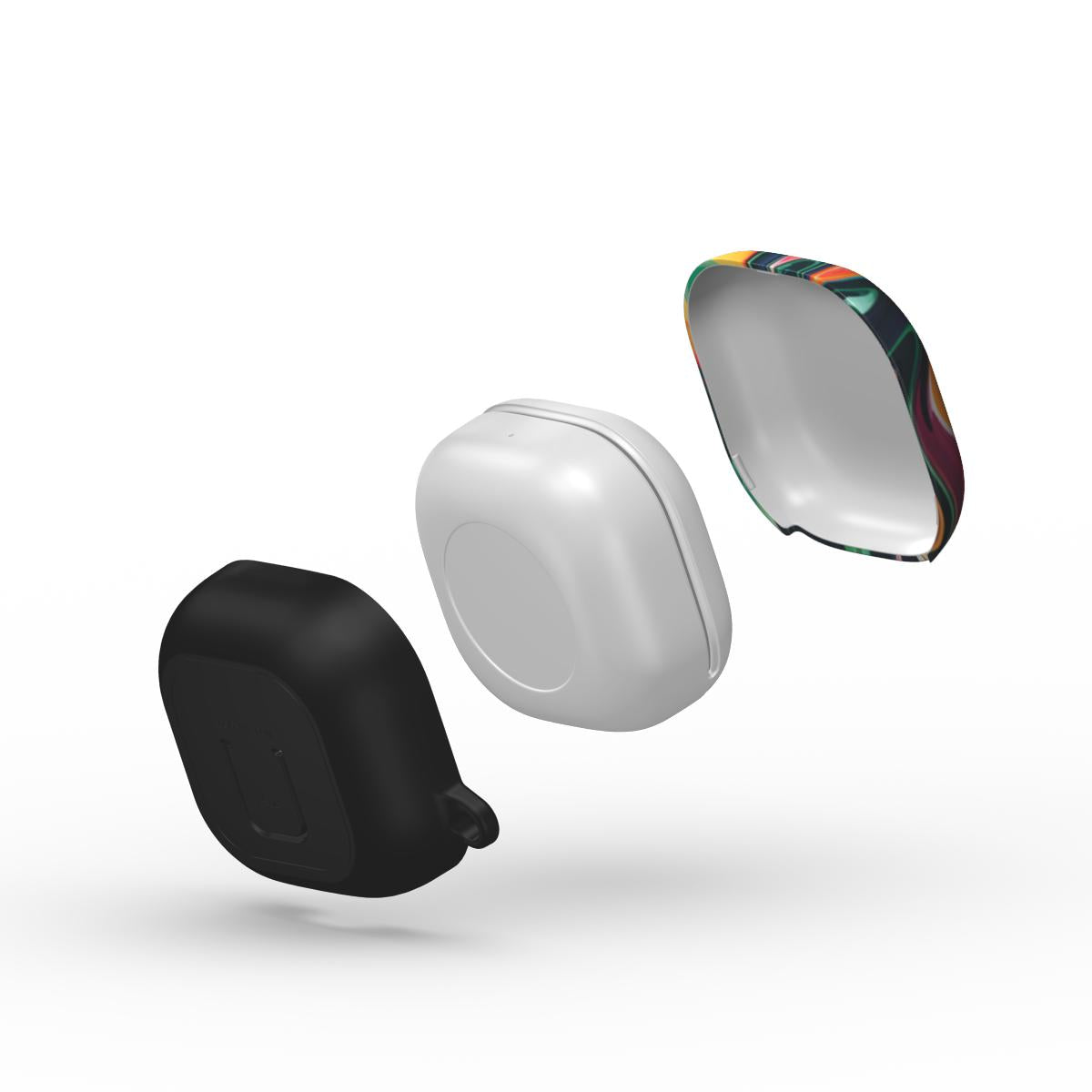 Rainbow Blast Swirl Samsung Buds Tough Case