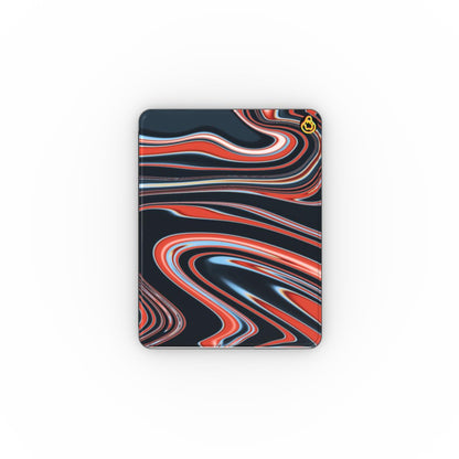 Navy Swirl Apple iPad Case