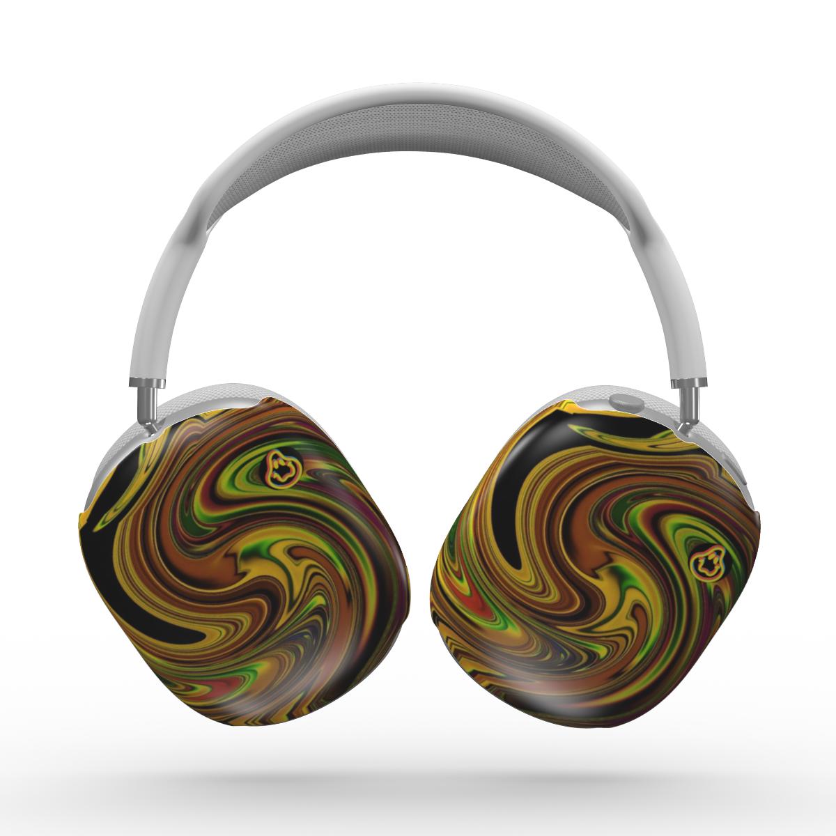 Broze Swirl Apple AirPods Max Tough Case