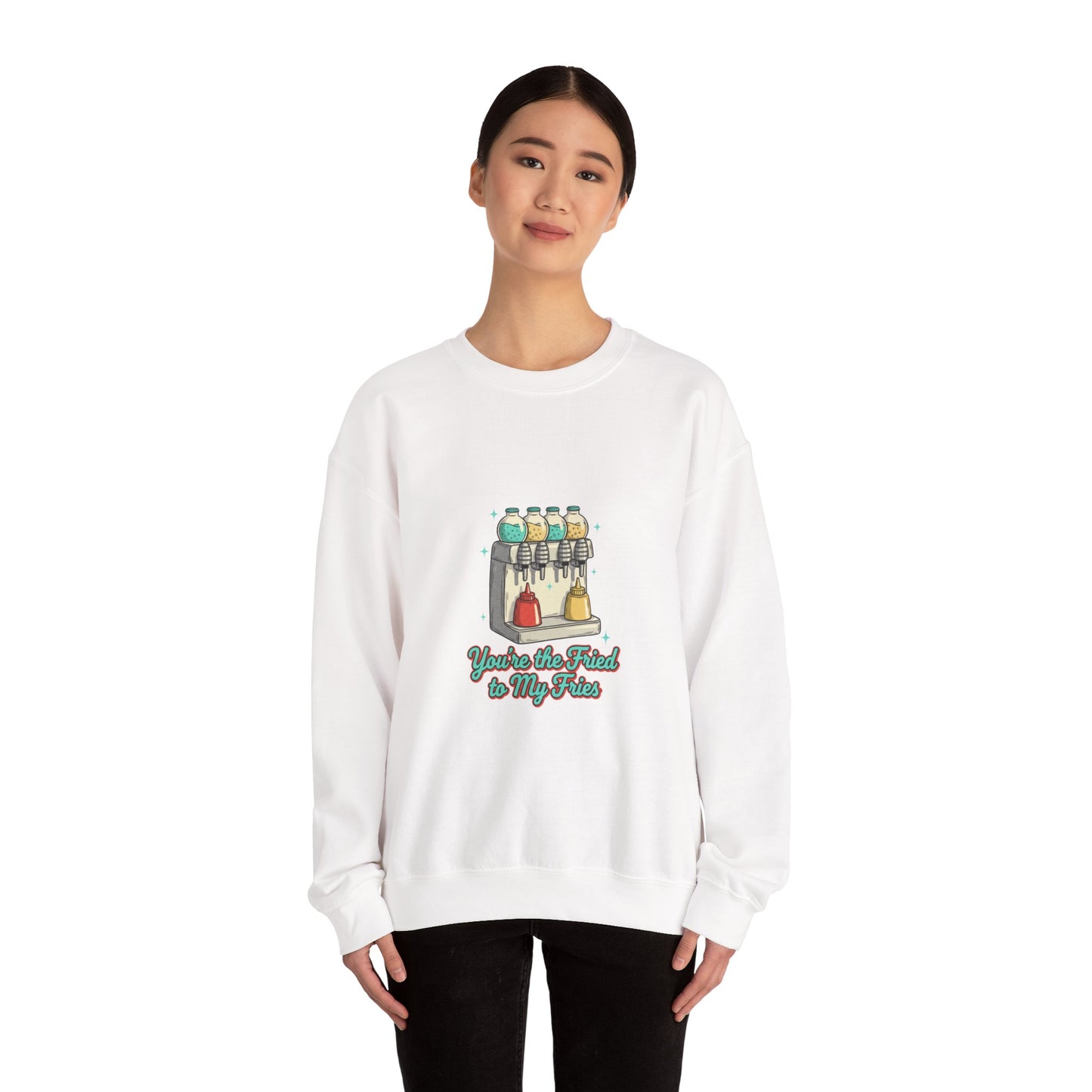 Soda Fountain Dispenser Sweatshirt | retro diner shirt, pantry label art