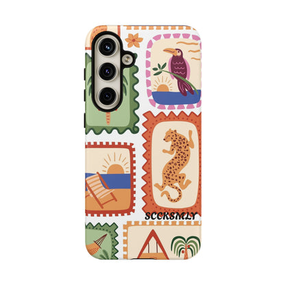 Tropical Print Phone Case for Samsung
