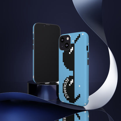 Pixel Glass Tough Phone Case for Apple