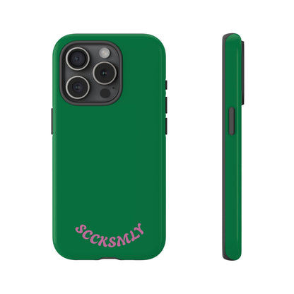 SOLID Garden Pink Tough Case for Apple