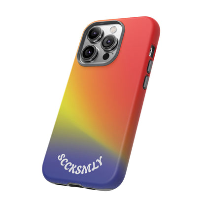 Volcanic Rain Tough Phone Case for Apple