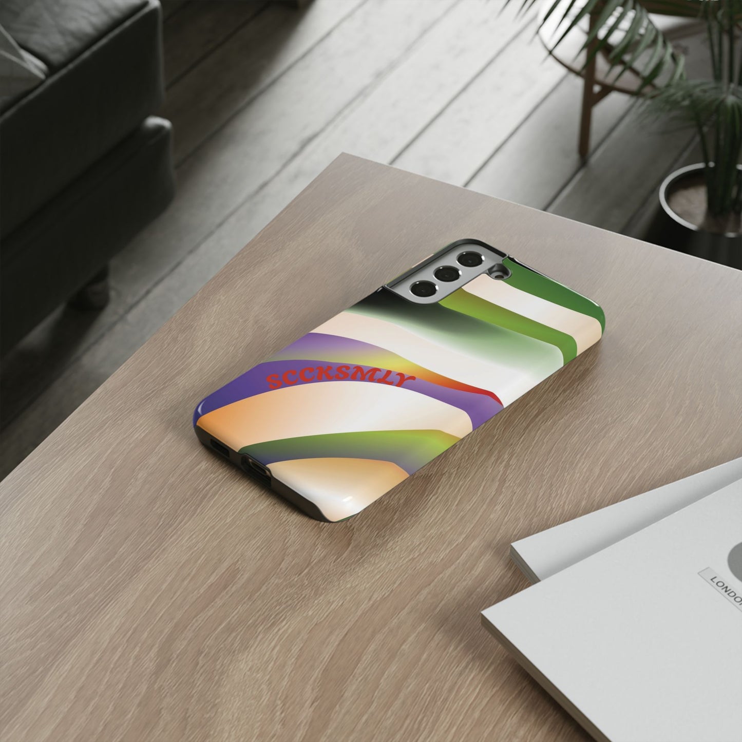 Green Waves Phone Case for Samsung
