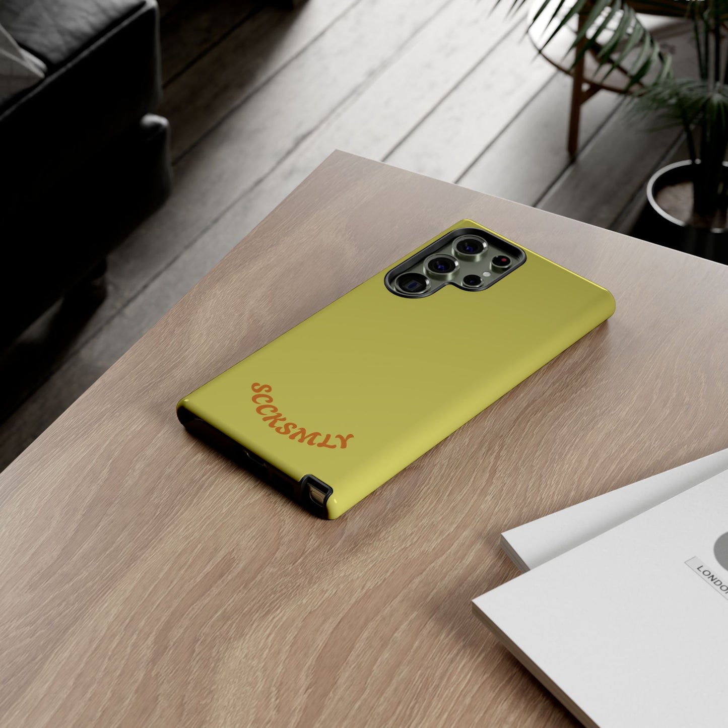 SOLID Lemon Dijon Glaze Tough Case for Samsung