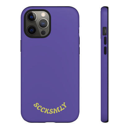 SOLID Dreamy Dusk Purple Tough Case for Apple