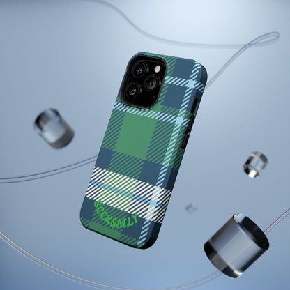 Earth and Sky Plaid Phone Case for Apple