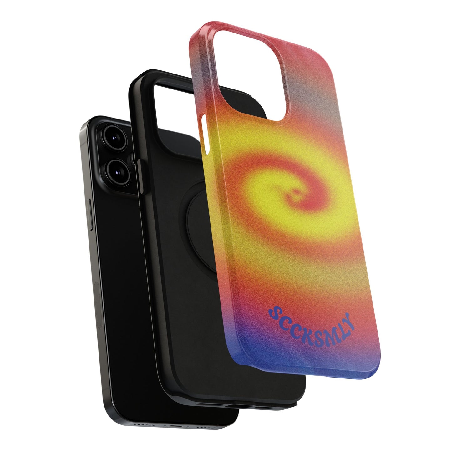 Toxic Spiral Tough Phone Case for Apple