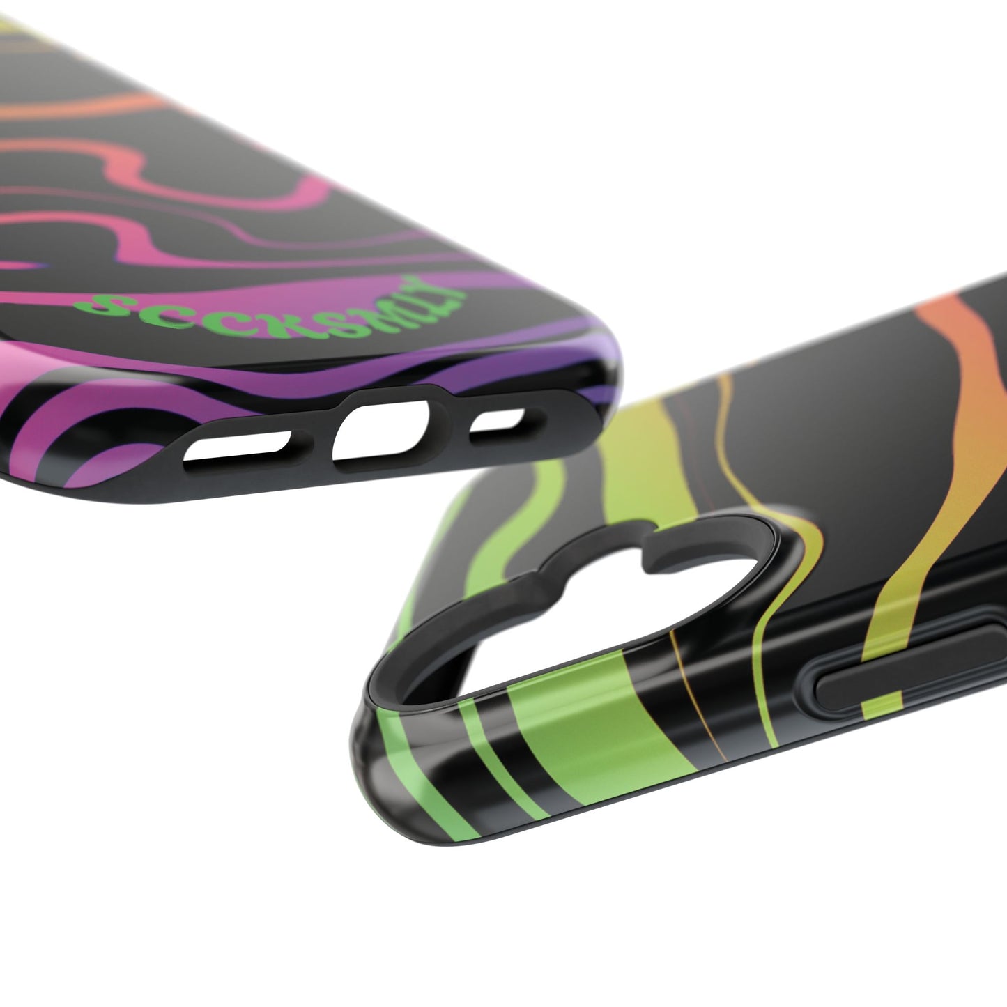 Dark Rainbow Phone Case for Apple