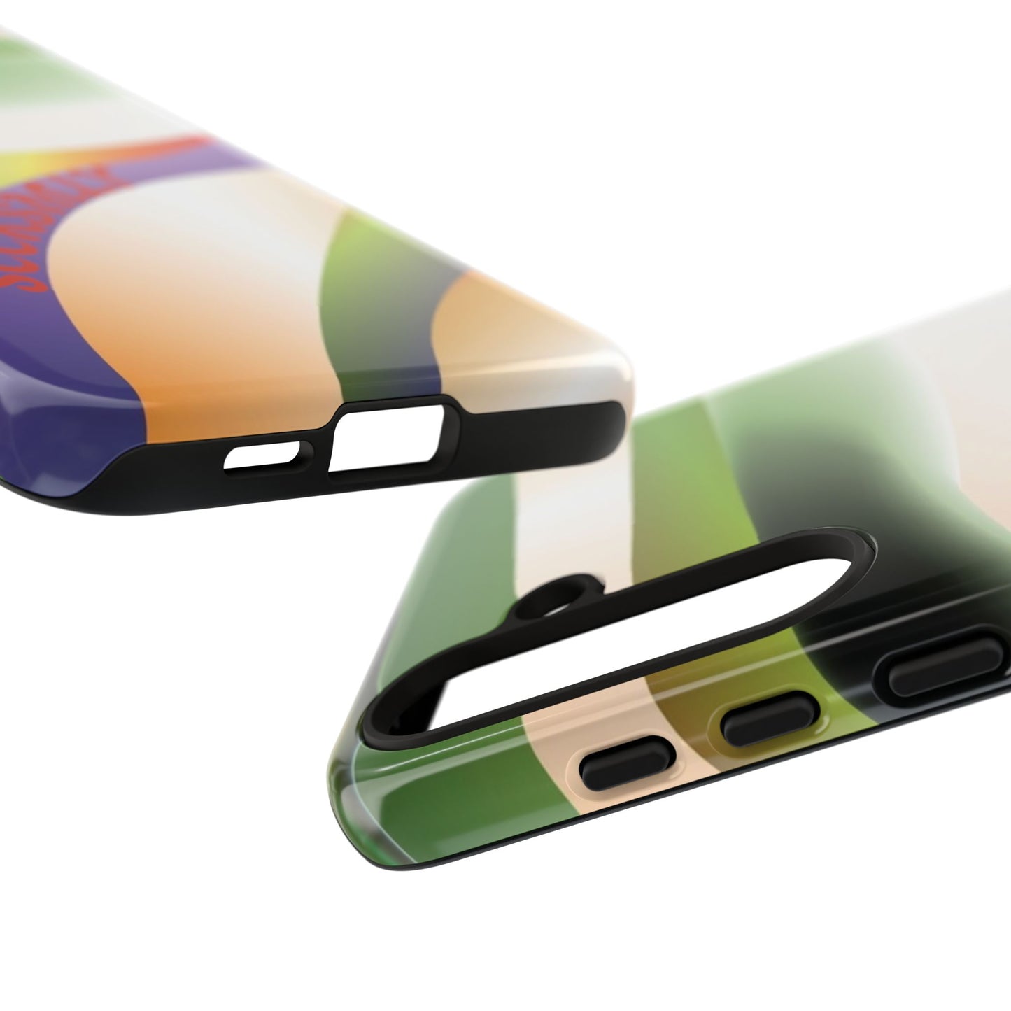 Green Waves Phone Case for Samsung