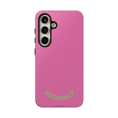 SOLID Sweet Static Pink Tough Case for Samsung