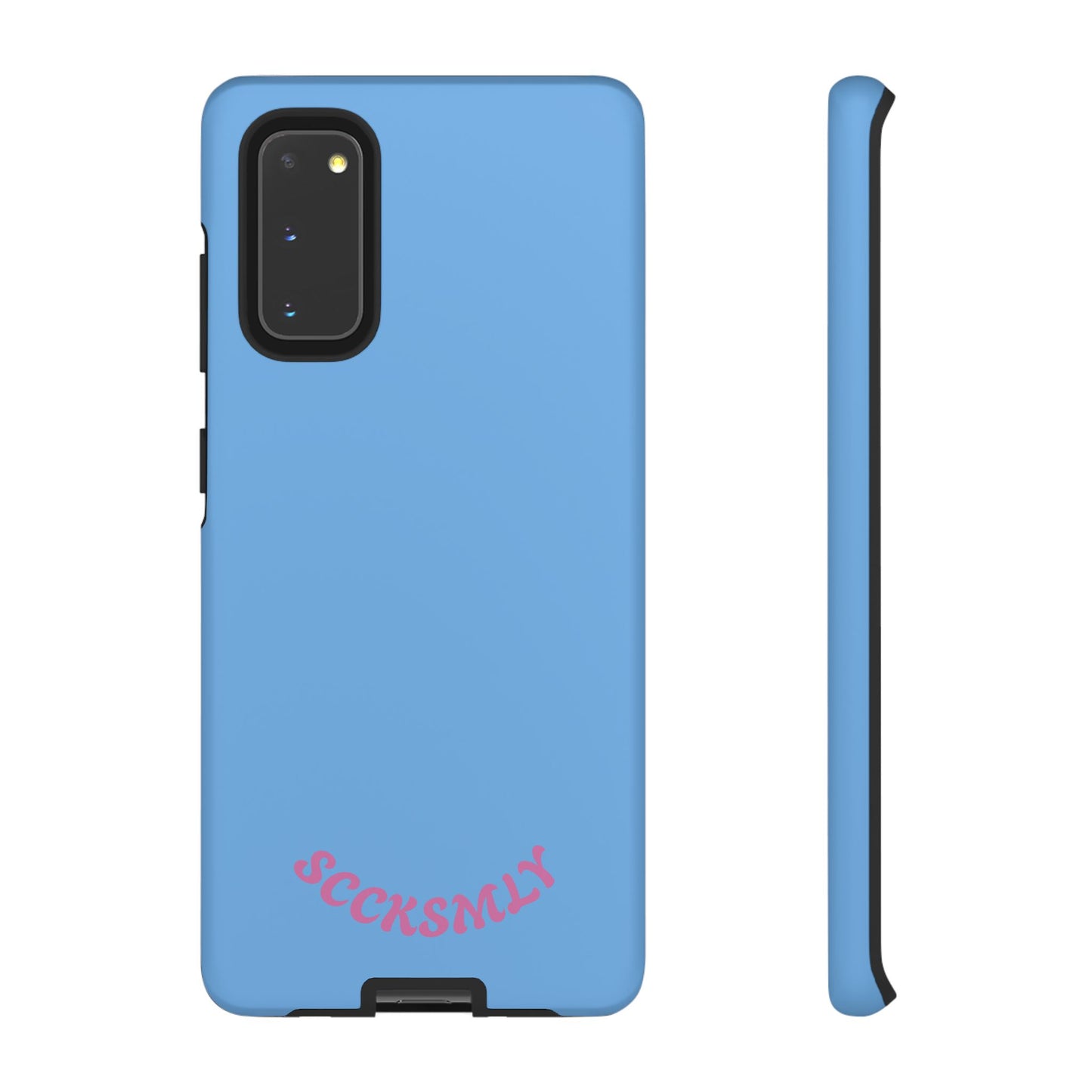 SOLID Blue Candie Tough Case for Samsung