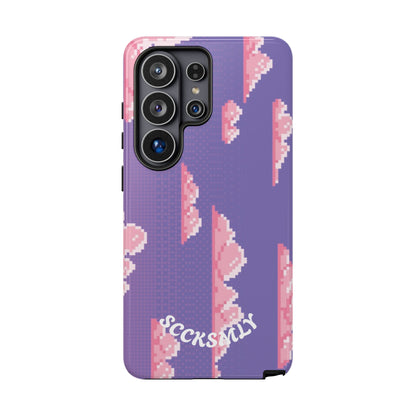 Purple Cotton Candy Sky Tough Phone Case for Samsung