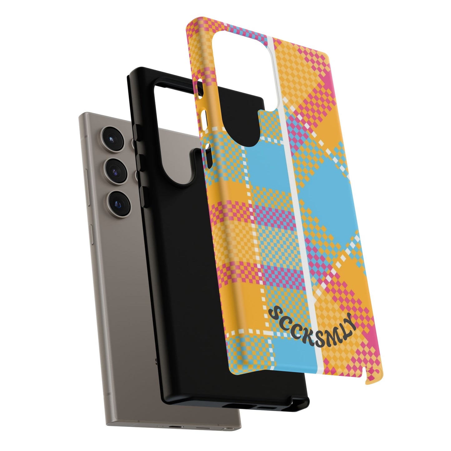 Pattern Punch Phone Case for Samsung
