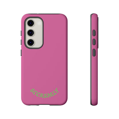 SOLID Sweet Static Pink Tough Case for Samsung