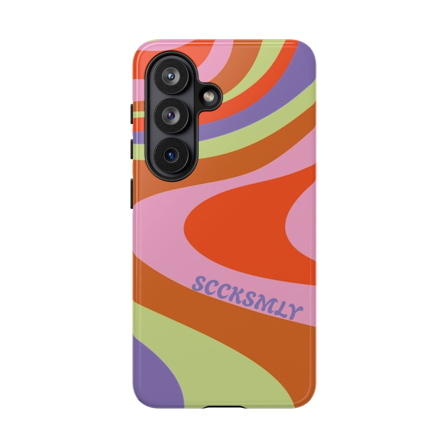 Curvy Swirl Phone Case for Samsung