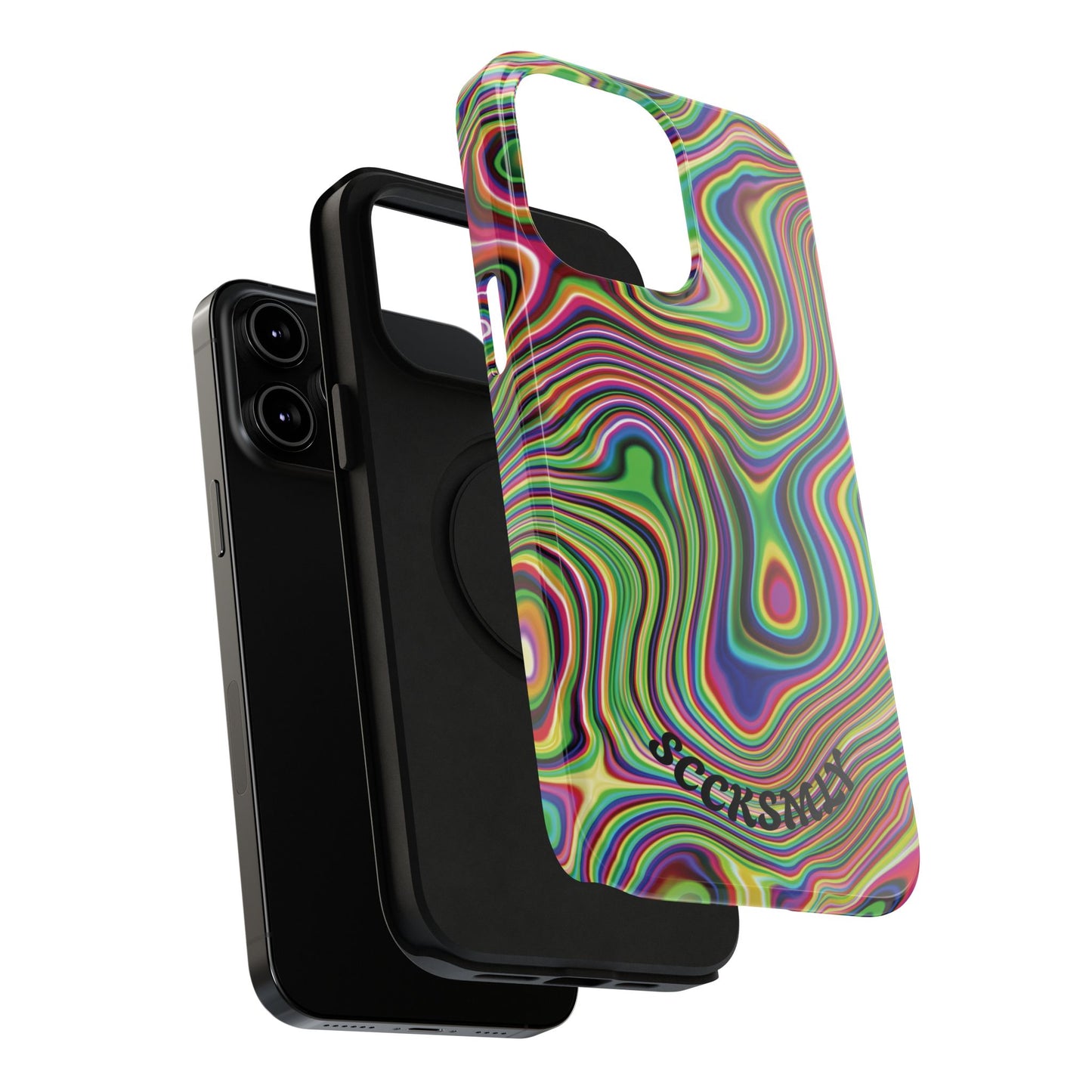 Acid Swirl Phone Case for Apple