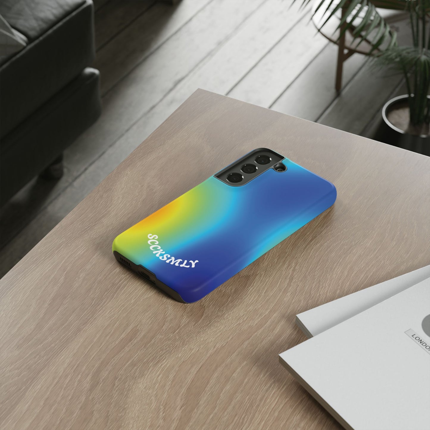 Gradient Heatwave Tough Phone Case for Samsung