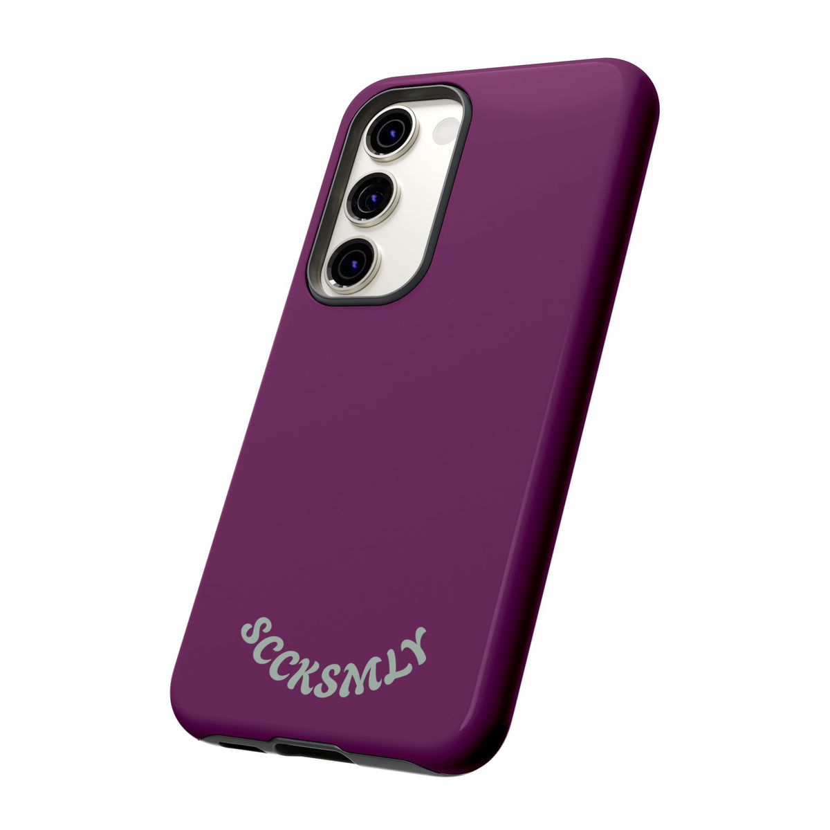 SOLID Amethyst Matte Tough Phone Case for Samsung